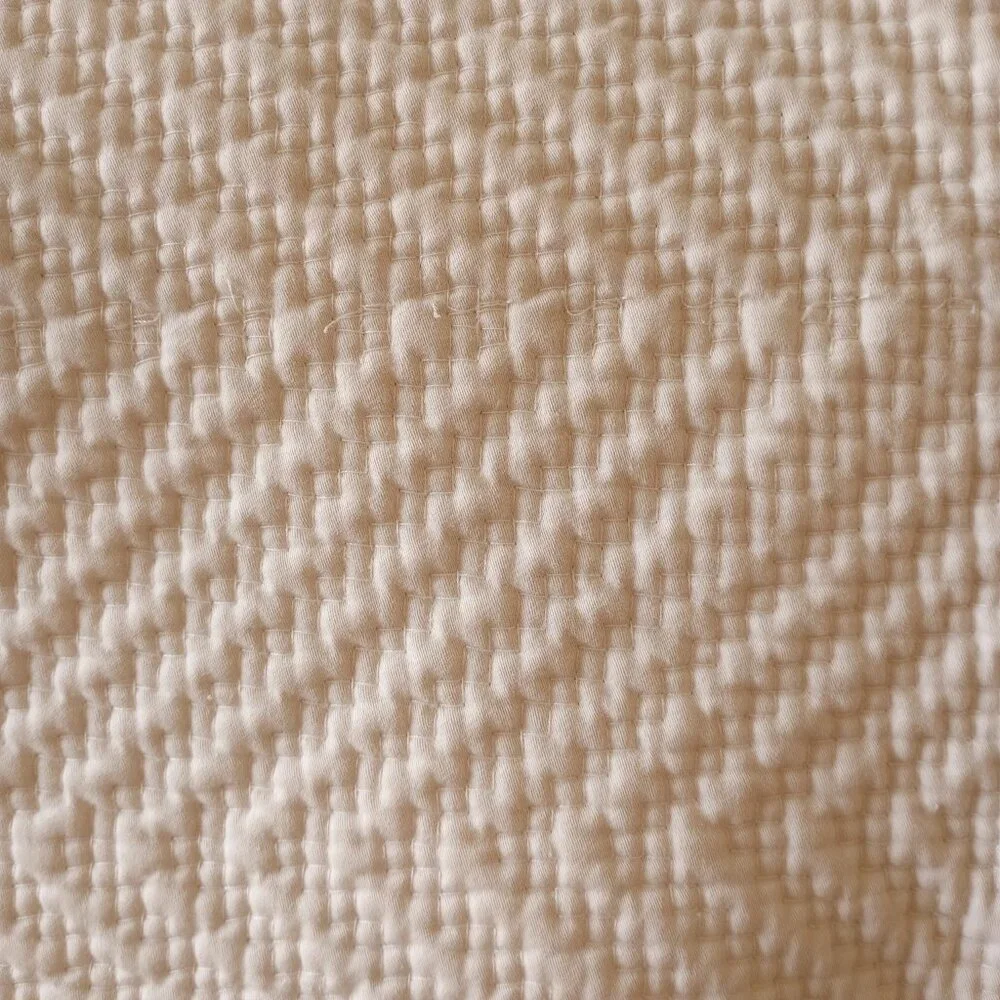 RH Restoration Hardware Ivory Herringbone King Pillow Sham
